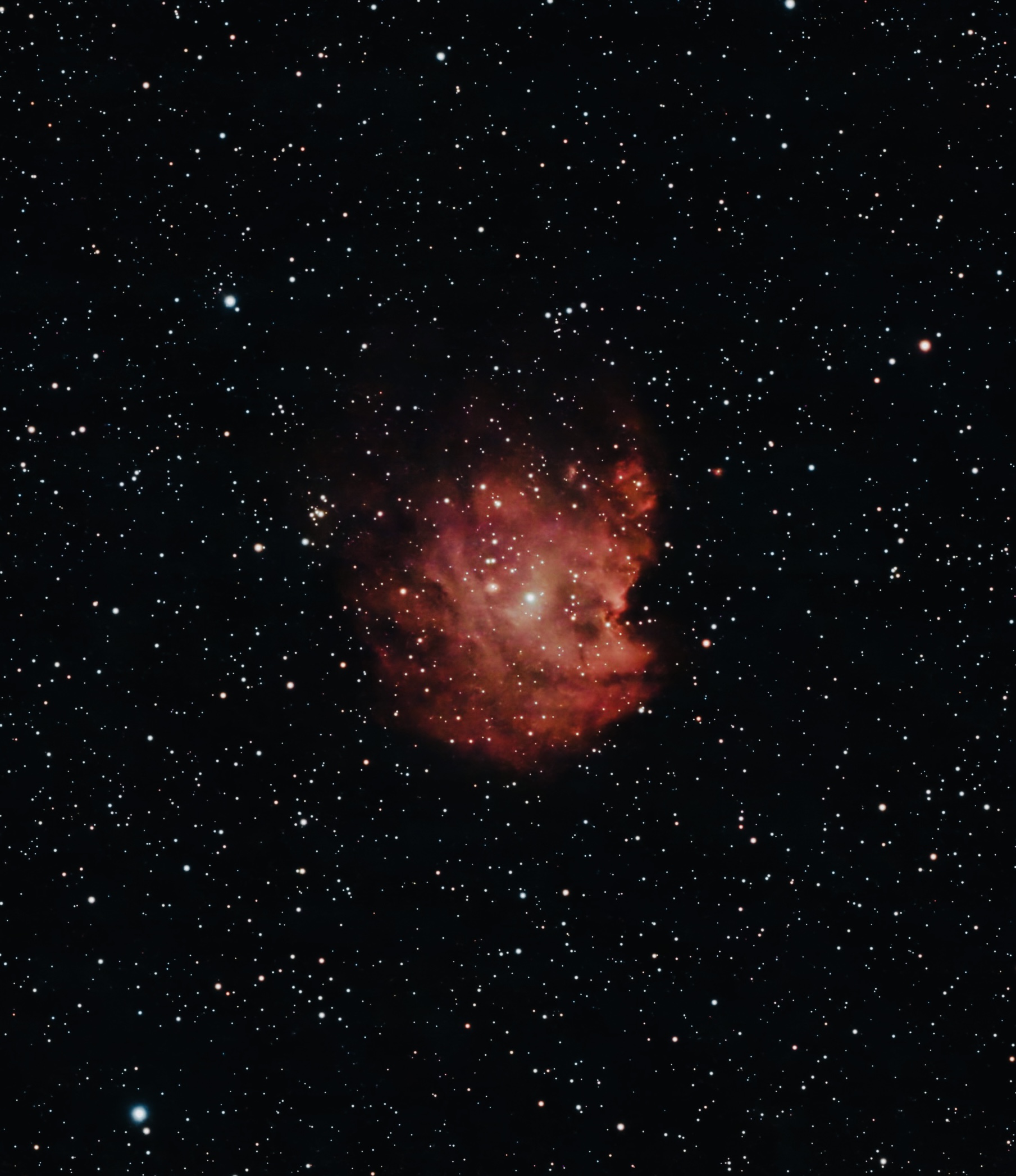 Monkeys Head Nebula with Dwarf III