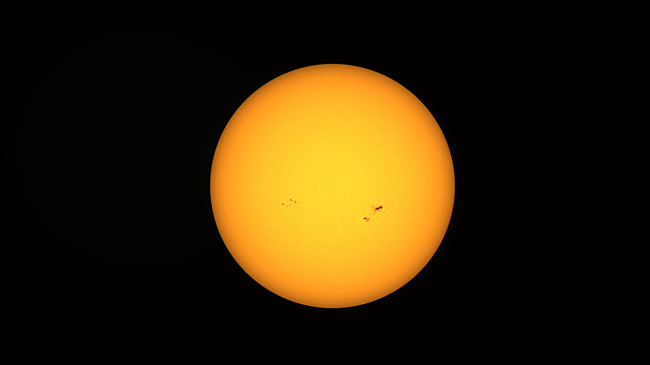 Sun images from Dorset