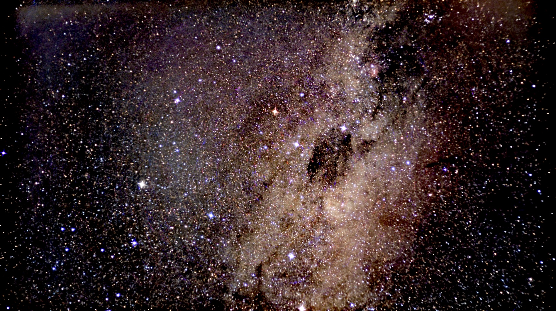 Southern Cross and the coal sack