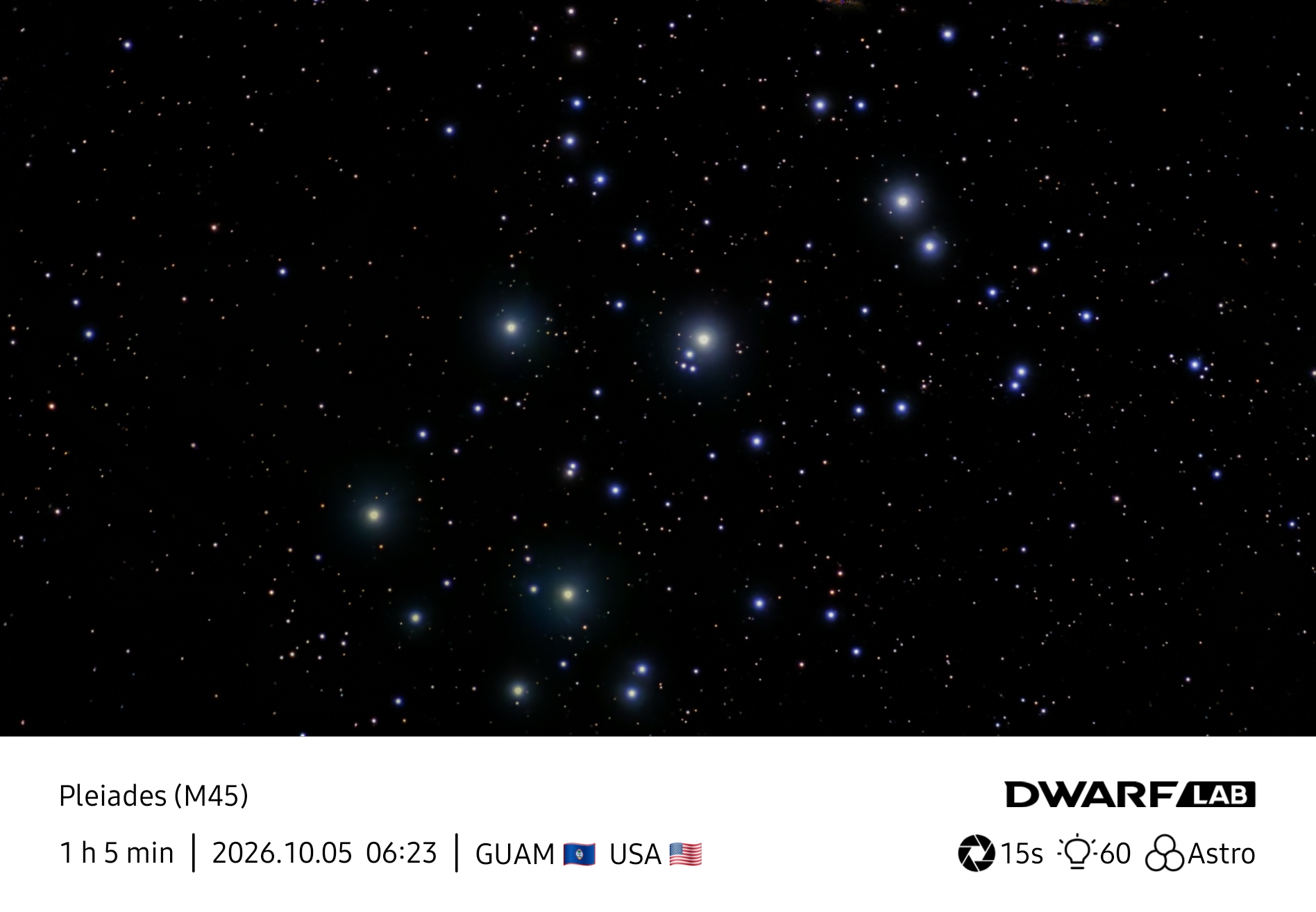 Pleiades M45