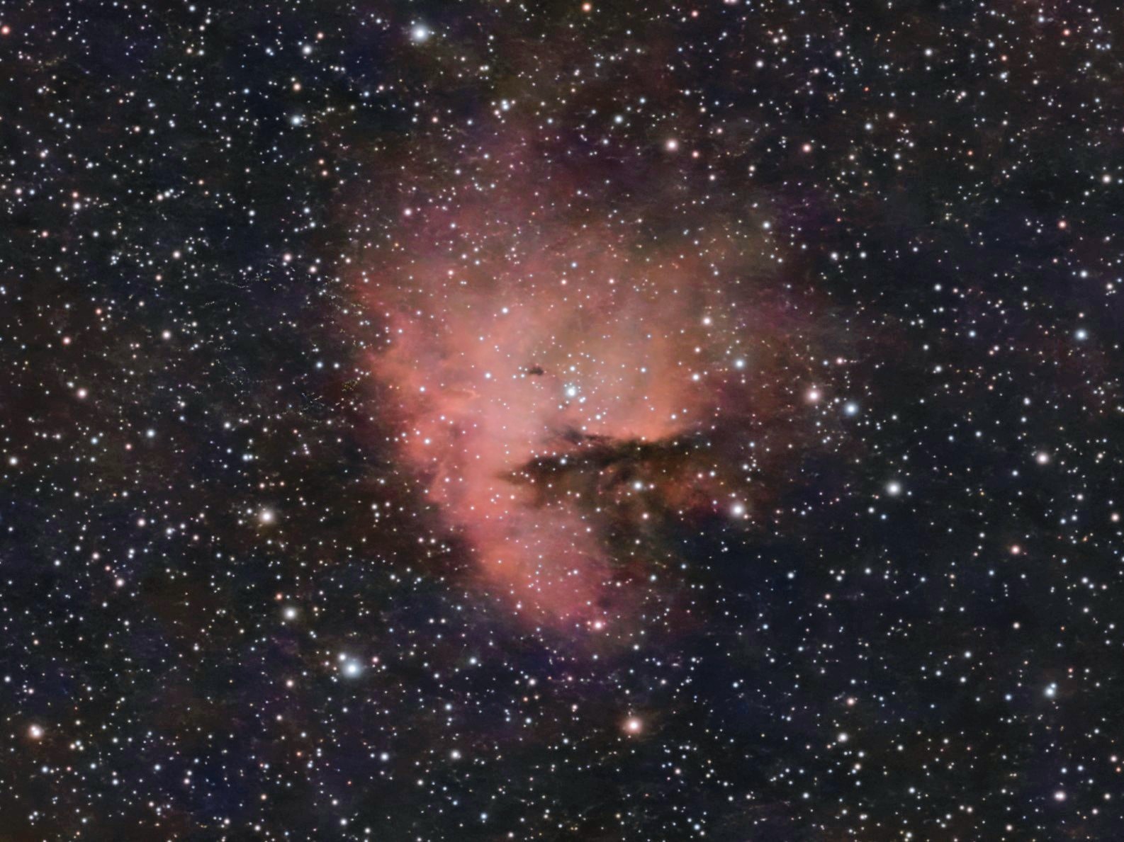 Pacman Nebula (NGC 281)