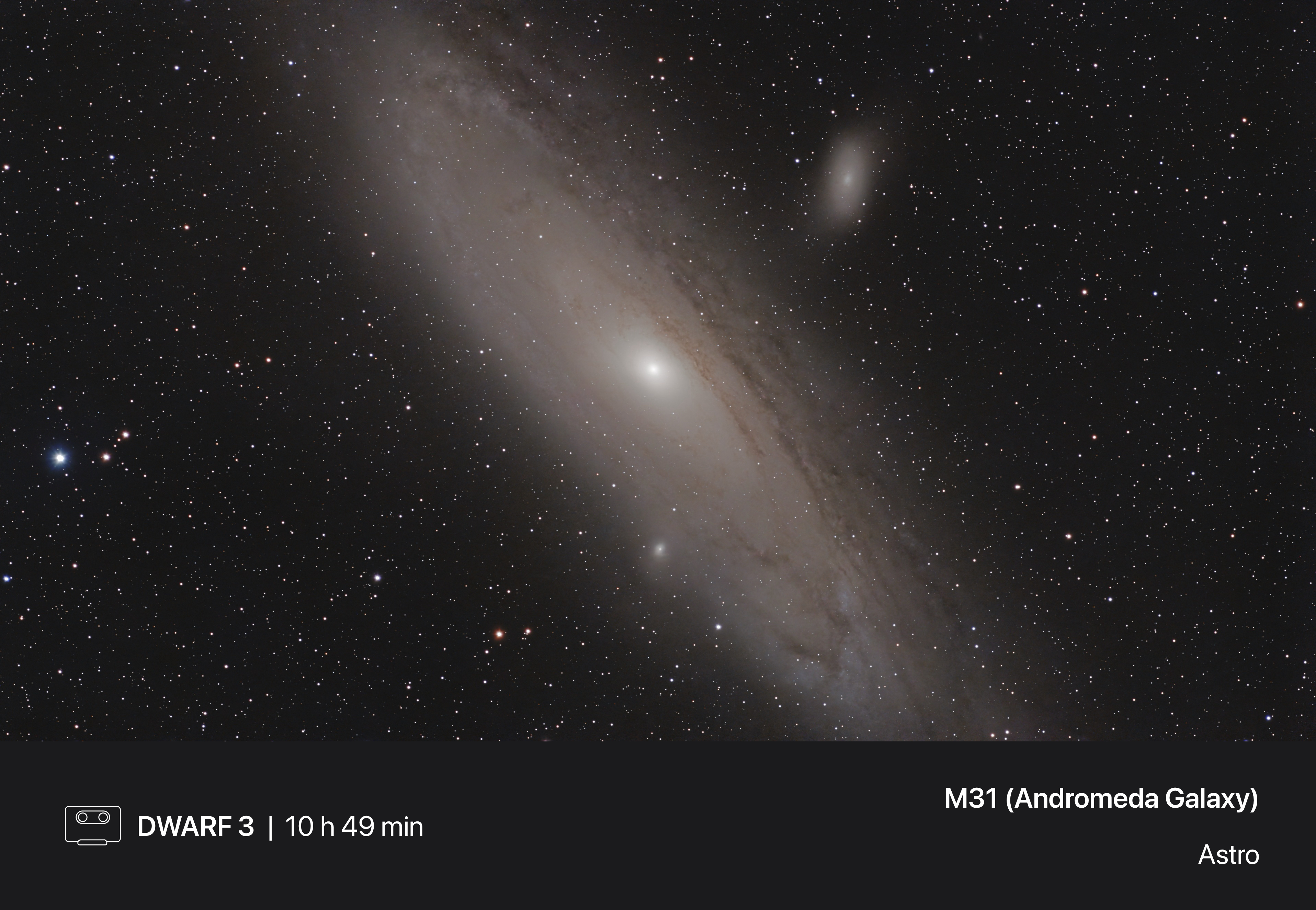 M31 (Andromeda Galaxy) - MegaStack