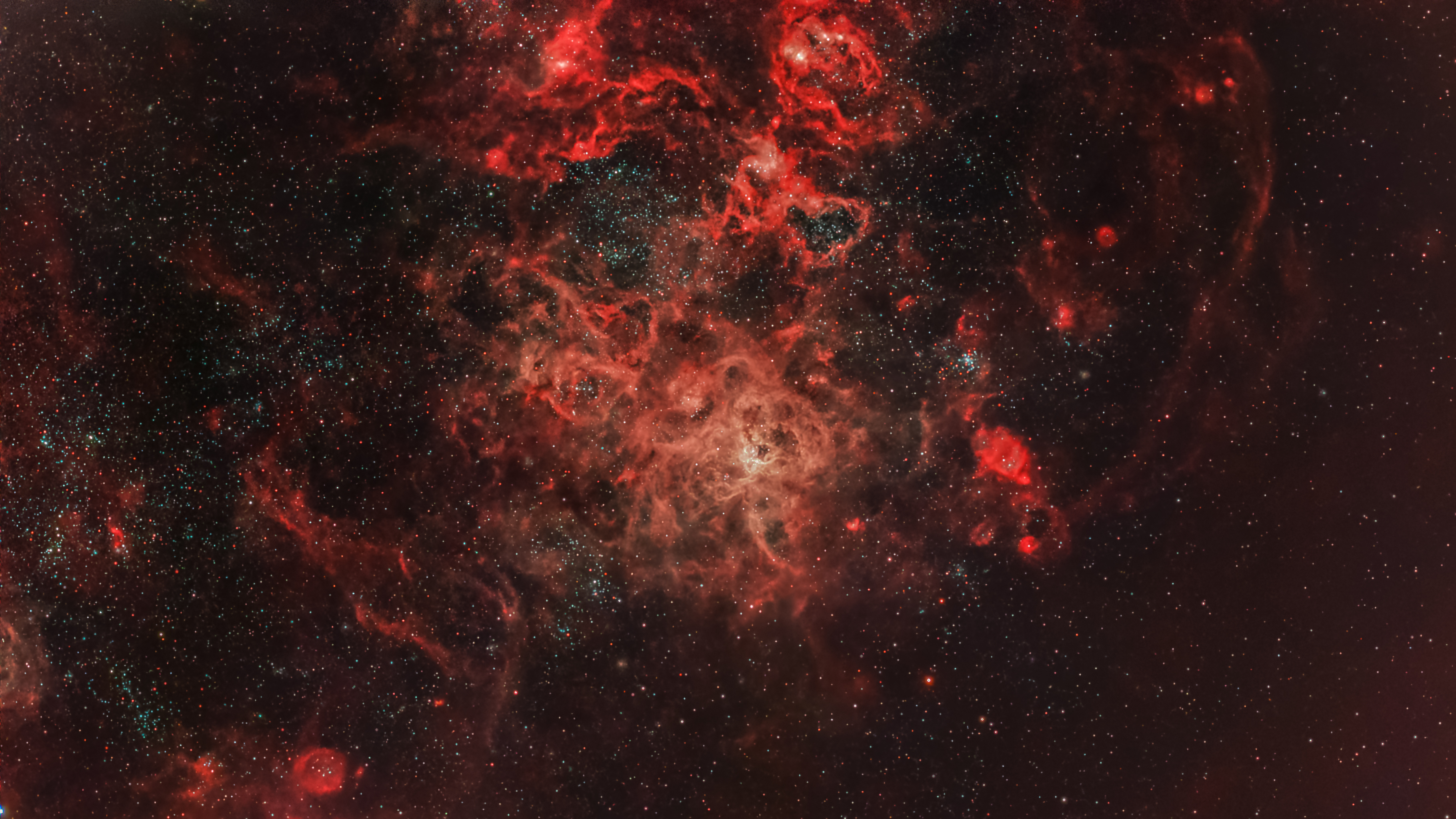 Tarantula Nebula, Mini, 5 hours. 30s, 60g, duo, eq