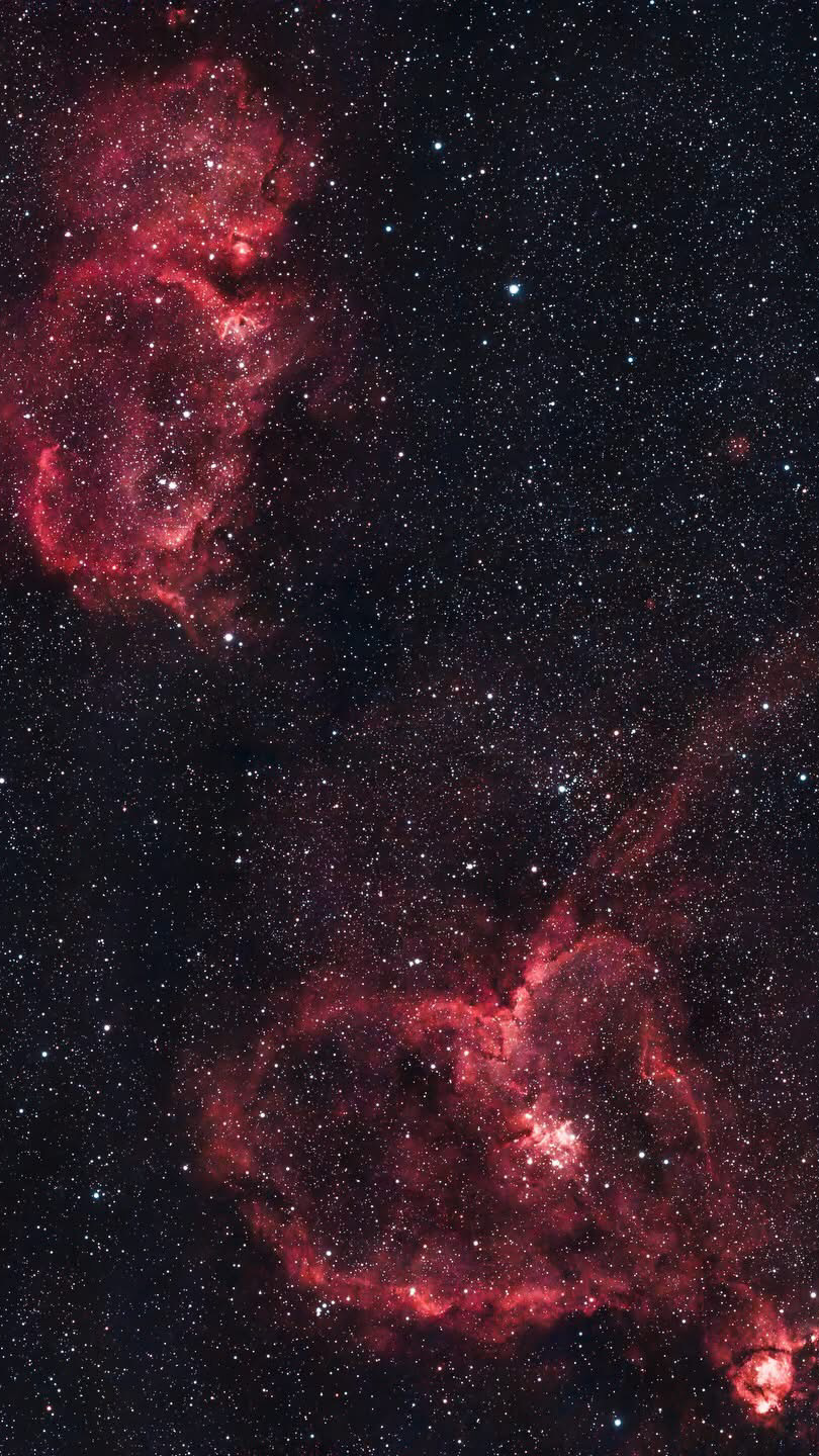 IC1805 + IC1848 ( Heart and Soul Nebula )