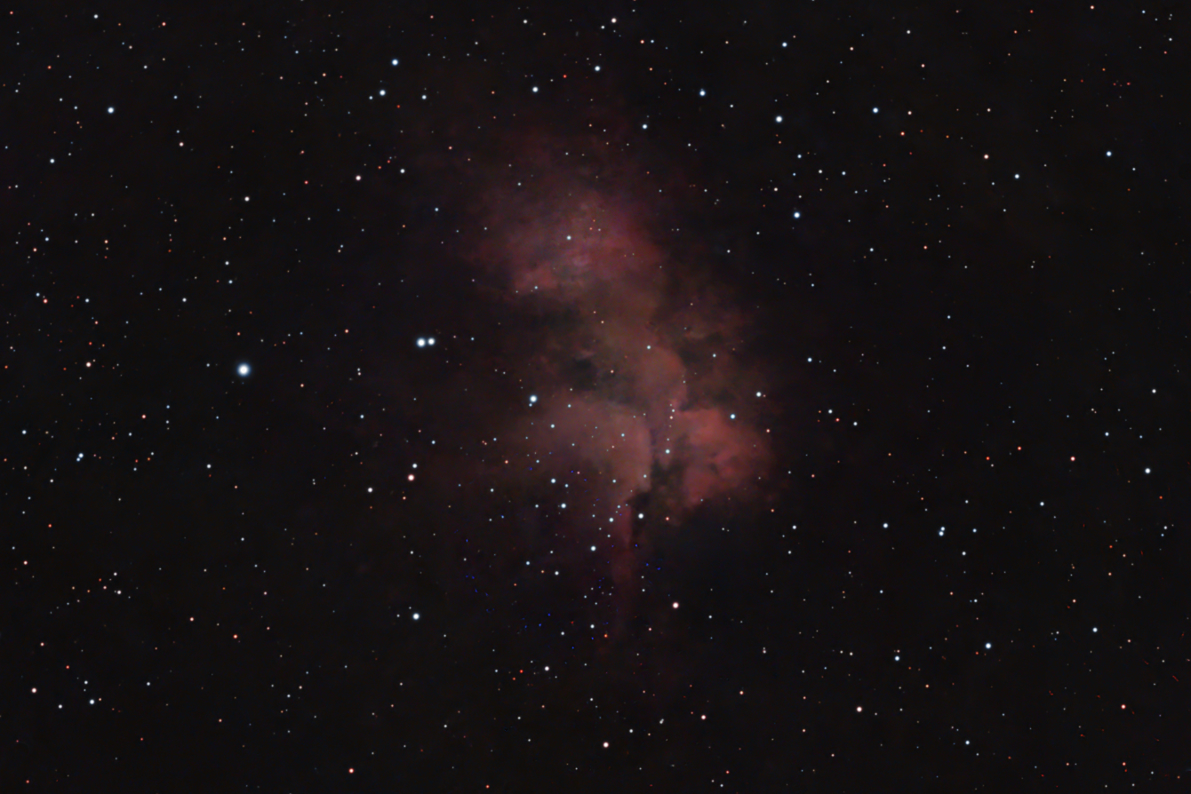 NGC 7380 Wizard Emission Nebula with Dwarf 3