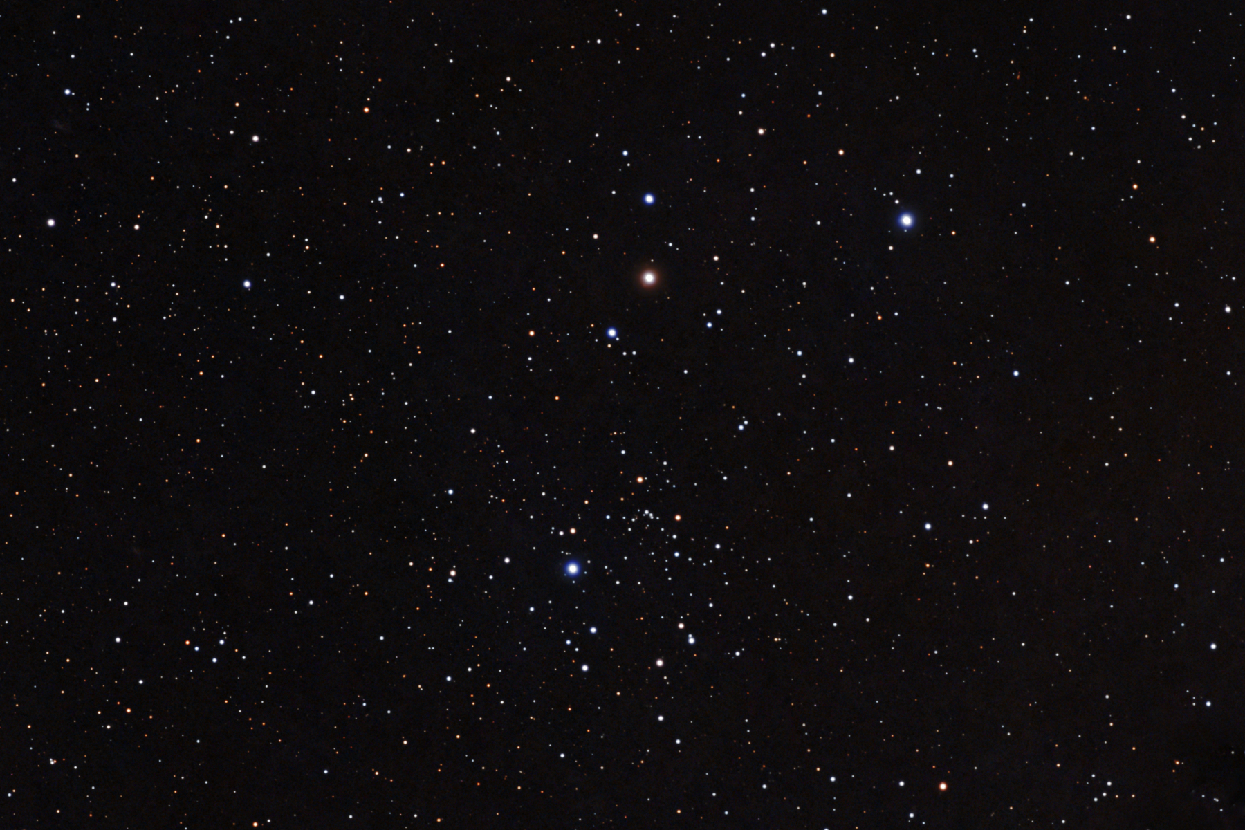 NGC 6882 Star Cluster in Vulpecula with Dwarf 3