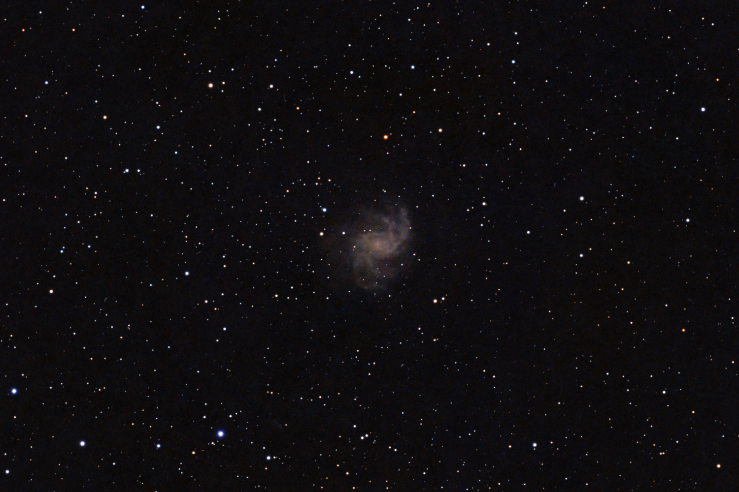 NGC 6946 Fireworks Galaxy with Dwarf 3