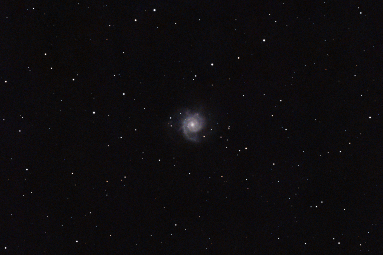 M74 Phantom Galaxy with Dwarf 3