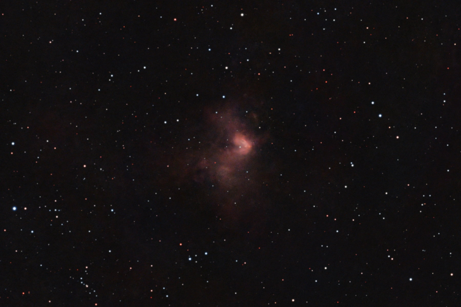 NGC 1491 Fossil Footprint Nebula with Dwarf 3