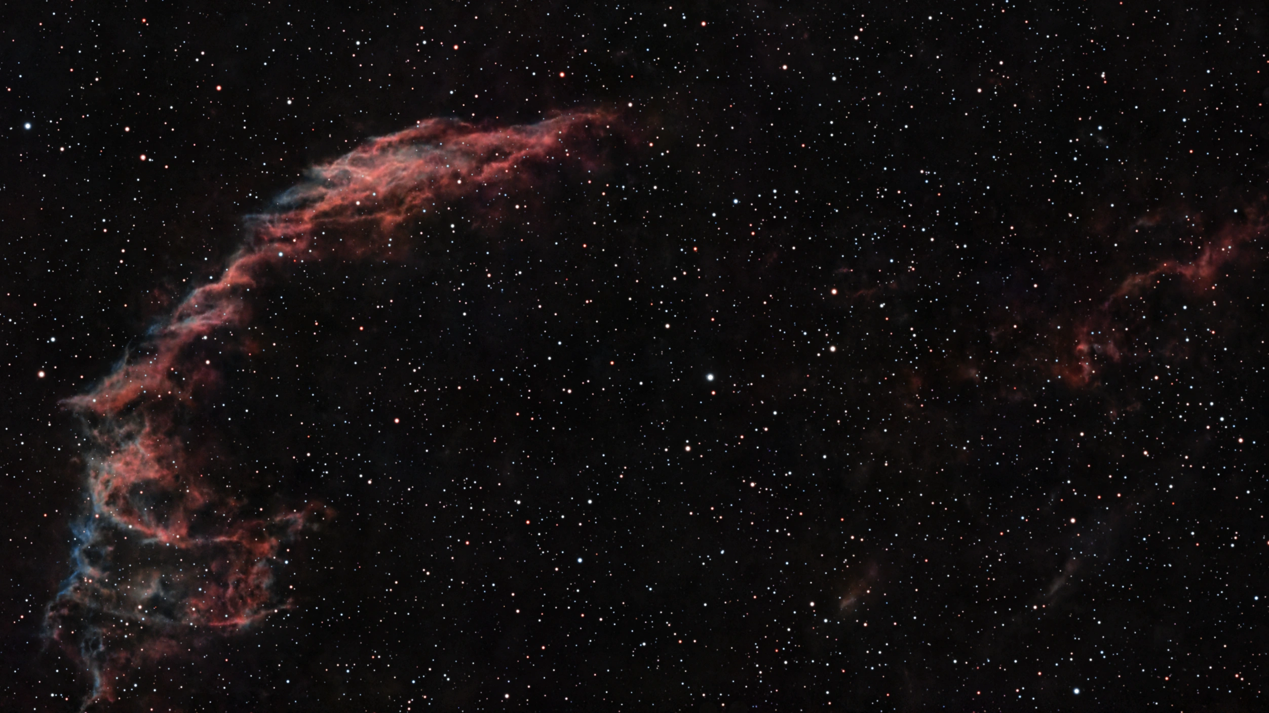 C 33 Eastern Veil Nebula with Dwarf 3