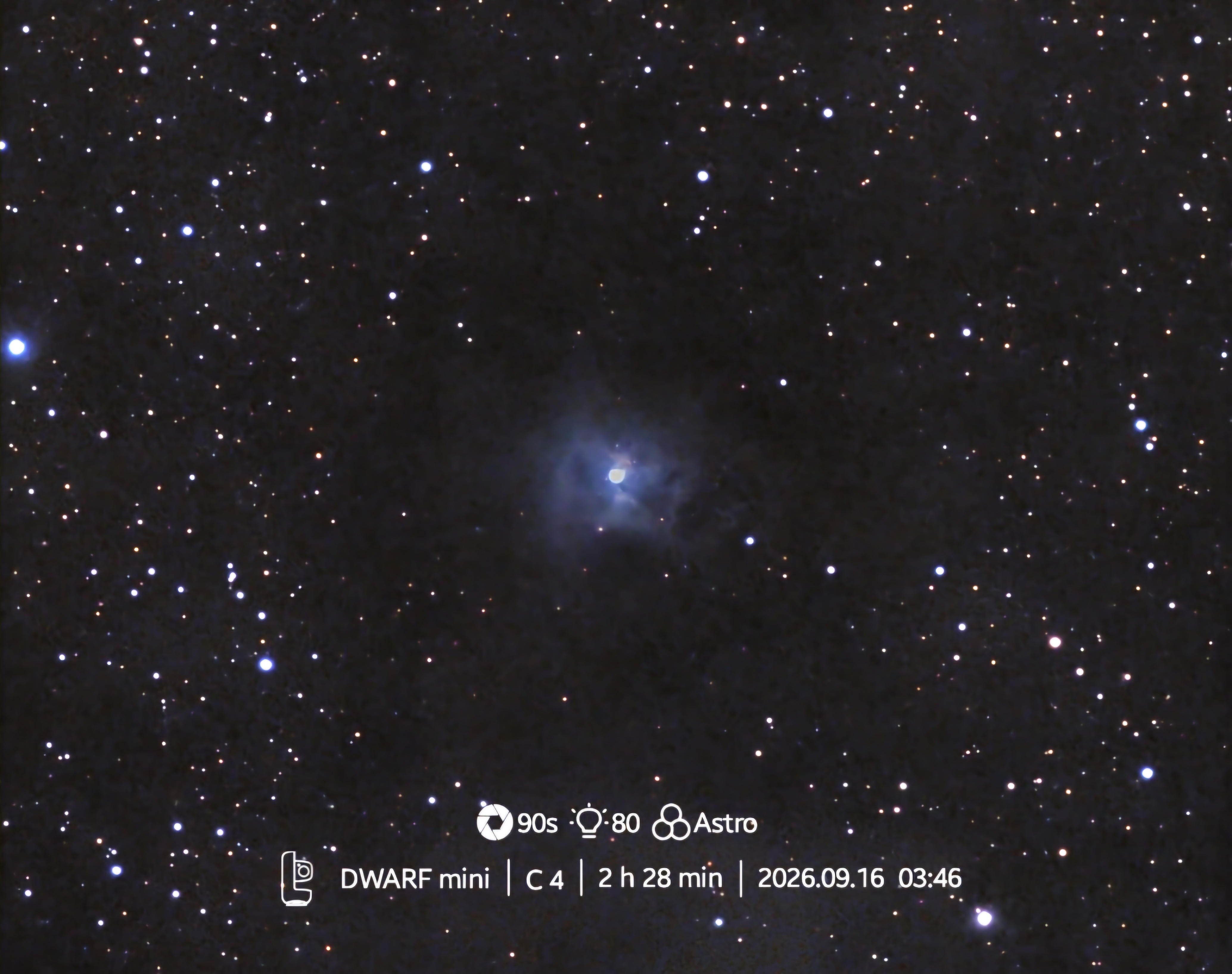 C4 Iris nebula with good nebulosity