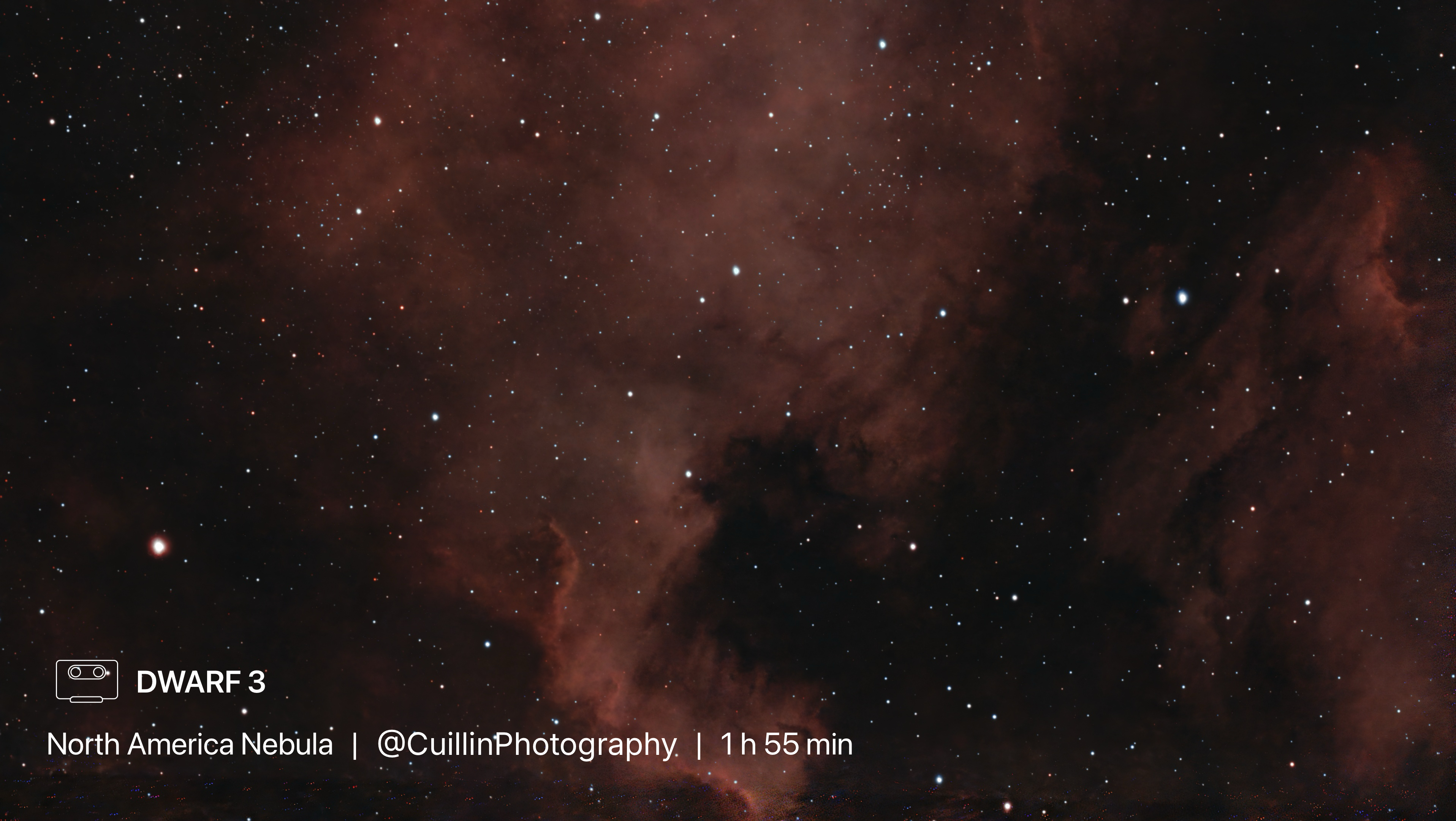 North American Nebula from the Isle of Skye