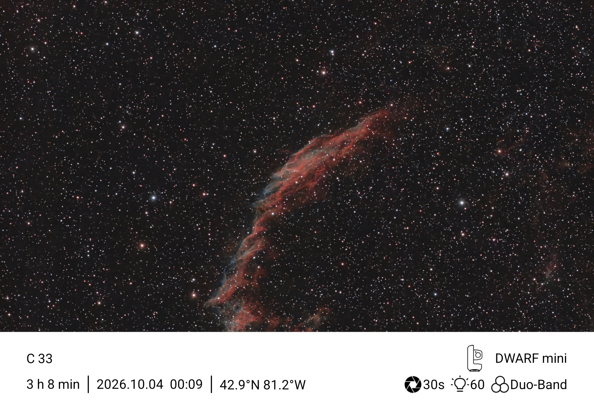 Veil nebula