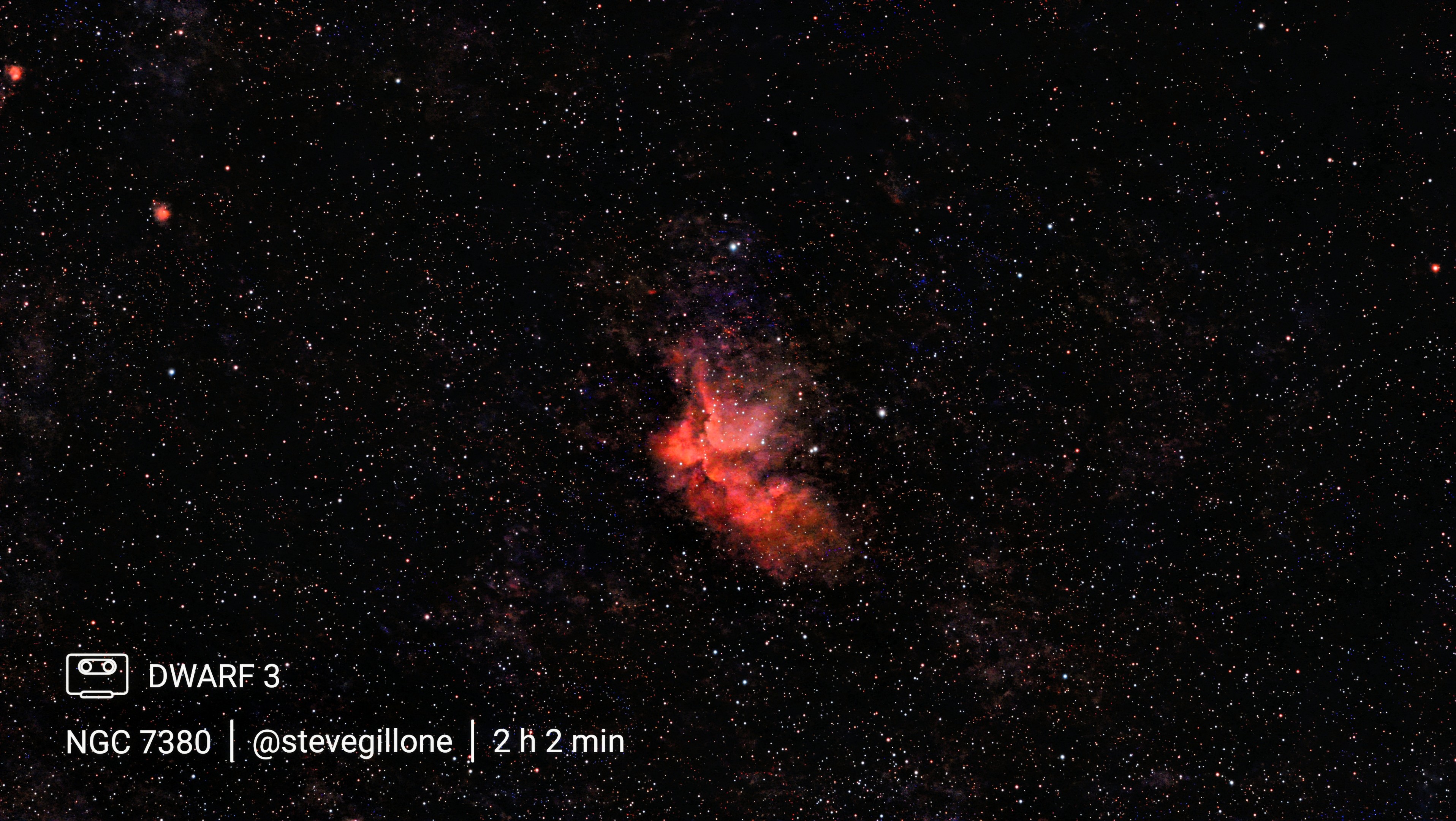 NGC 7380 the Wizard Nebula