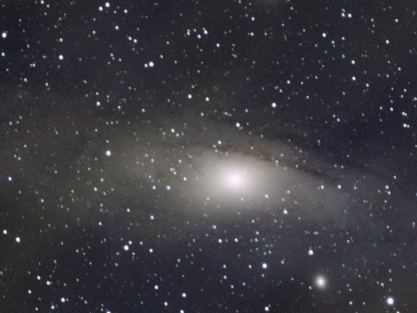 First attempt of M31....must say I am blown away..