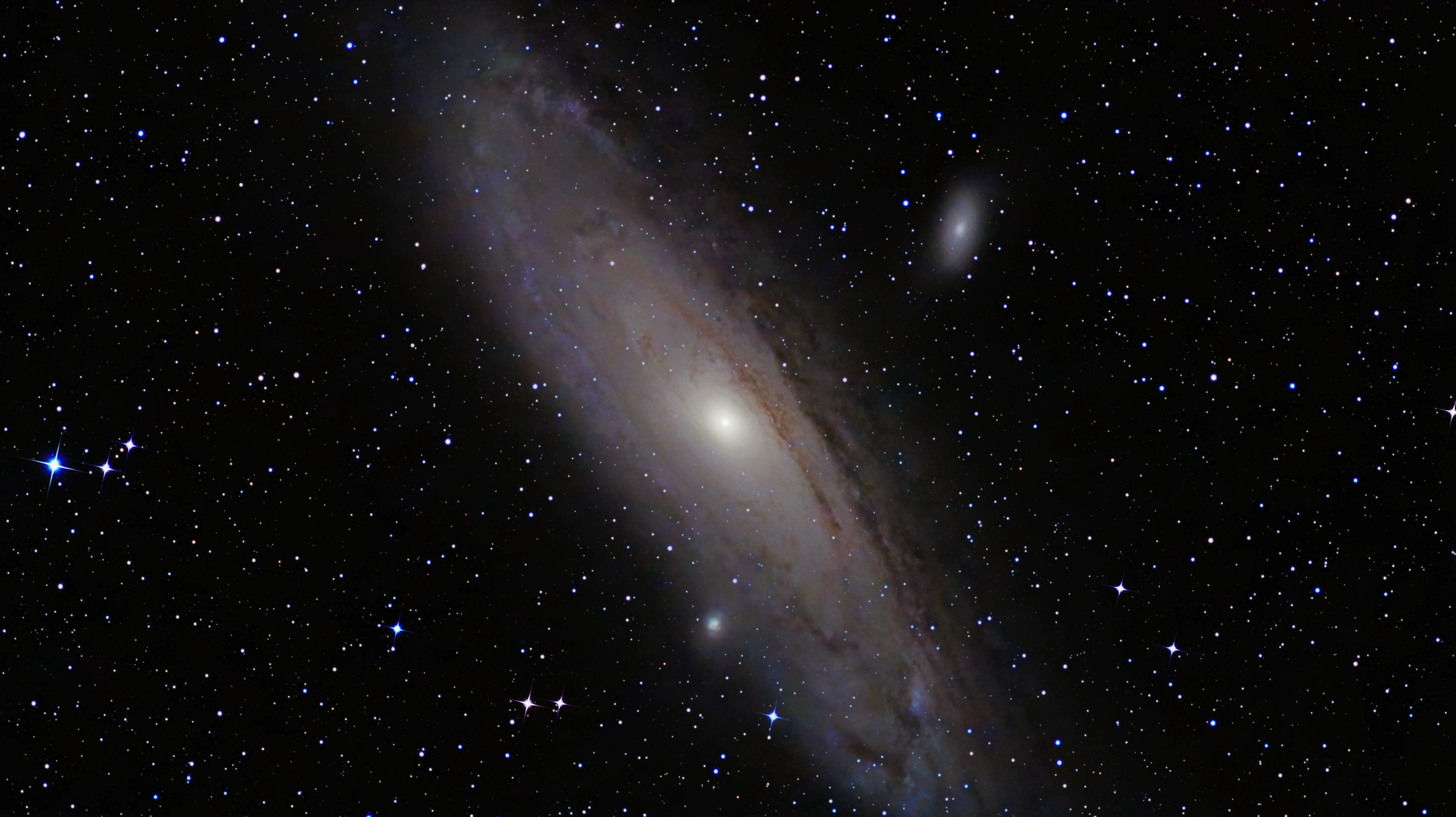 M31 on a clear night in Wiltshire.