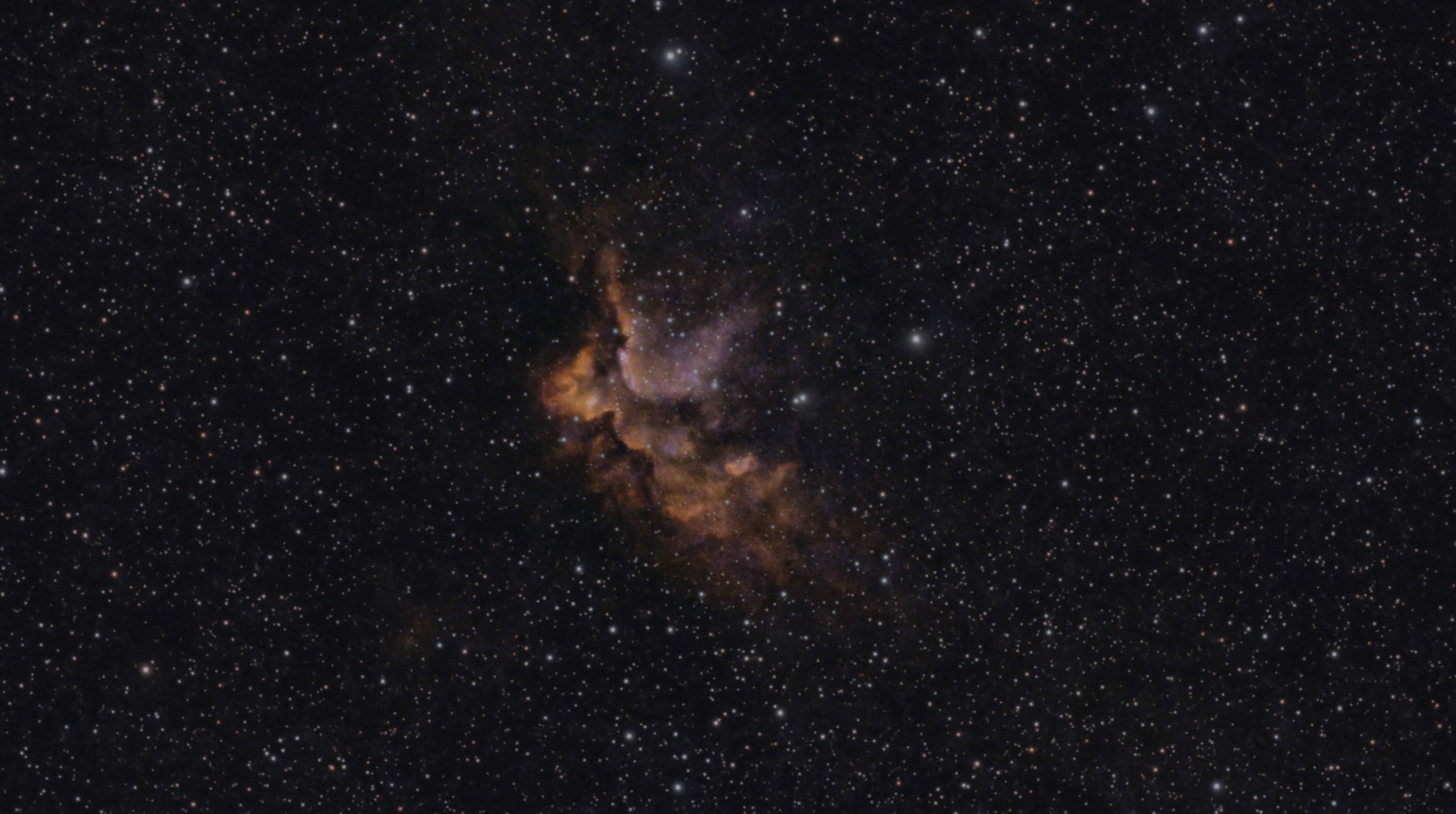 NGC 7380 — La nébuleuse du Magicien