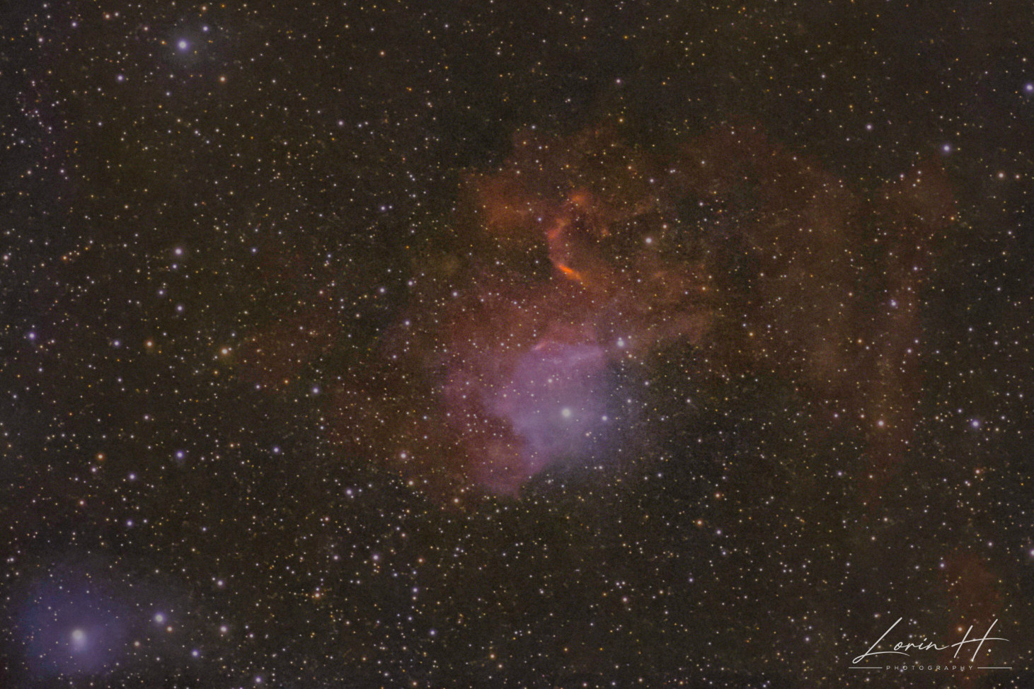 IC 405 — La nébuleuse de l’Étoile Flamboyante