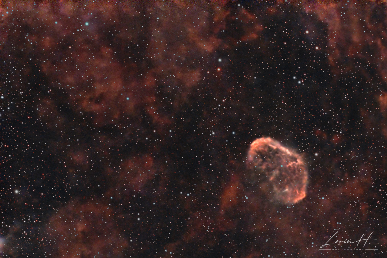 NGC 6888 — La nébuleuse du Croissant