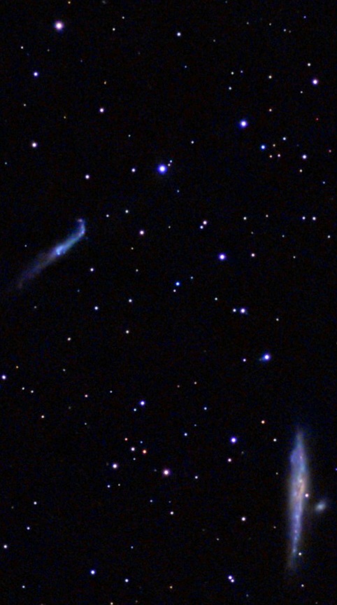 2 galaxies 1 shot