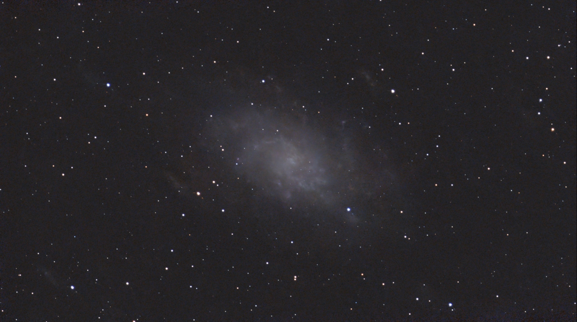Triangulam galaxy with star reduction