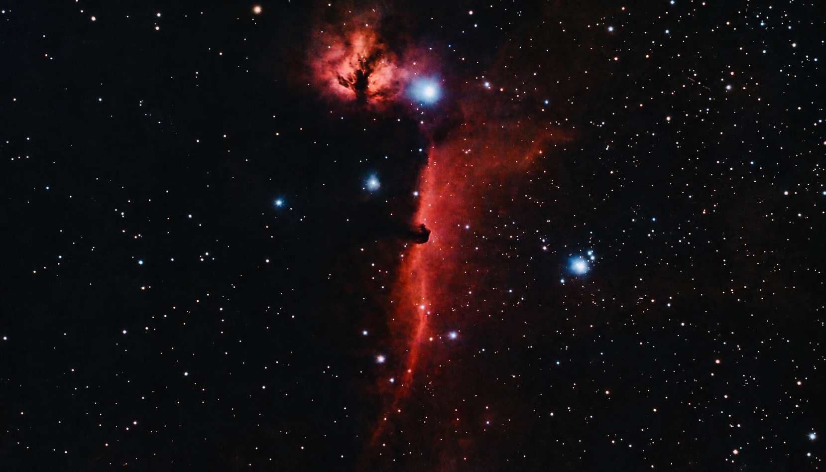Barnard 33 - Horse head nebula.