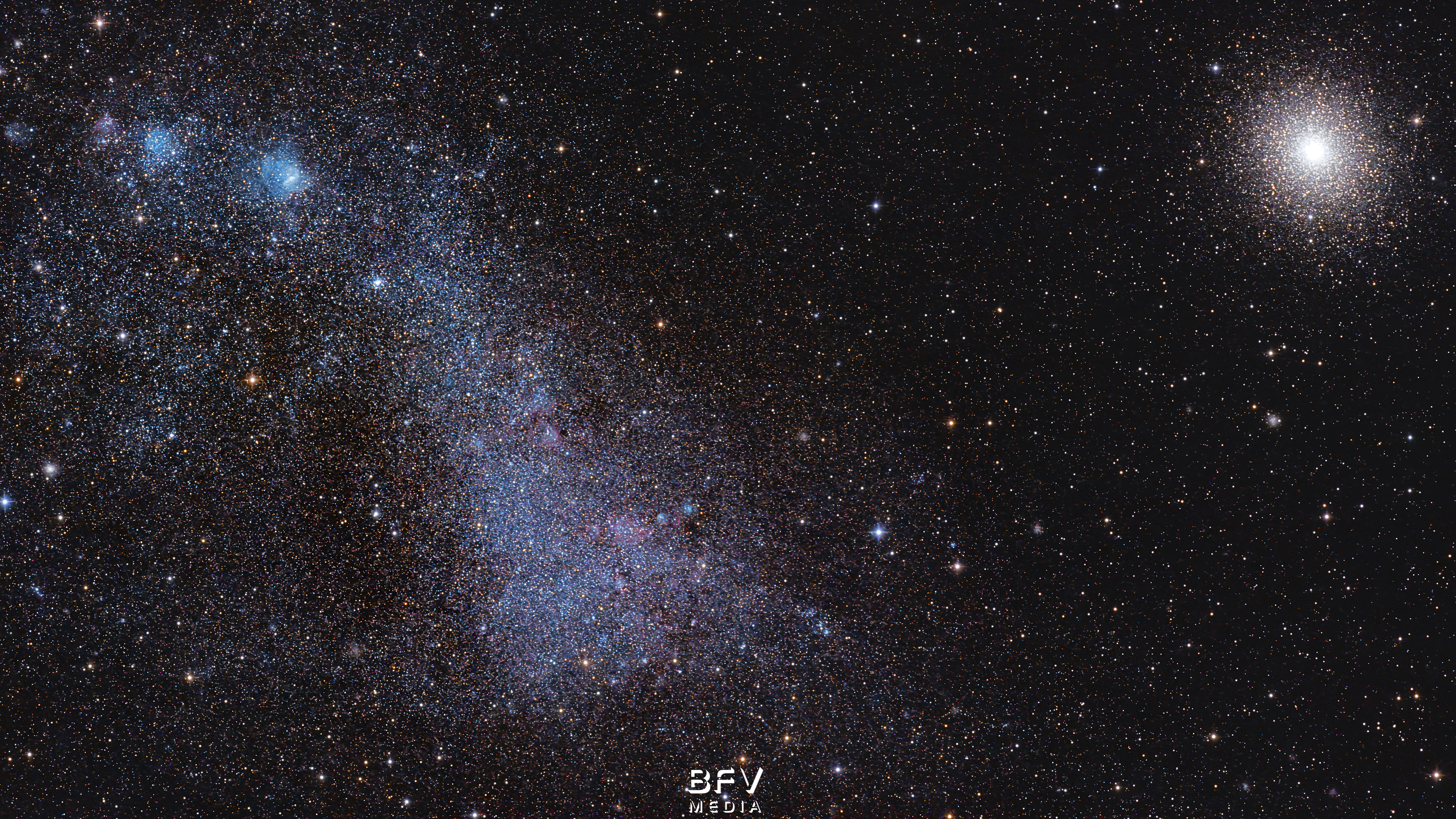 NGC 292 (Small Magellanic Cloud) & 47-Tuc Mosaic
