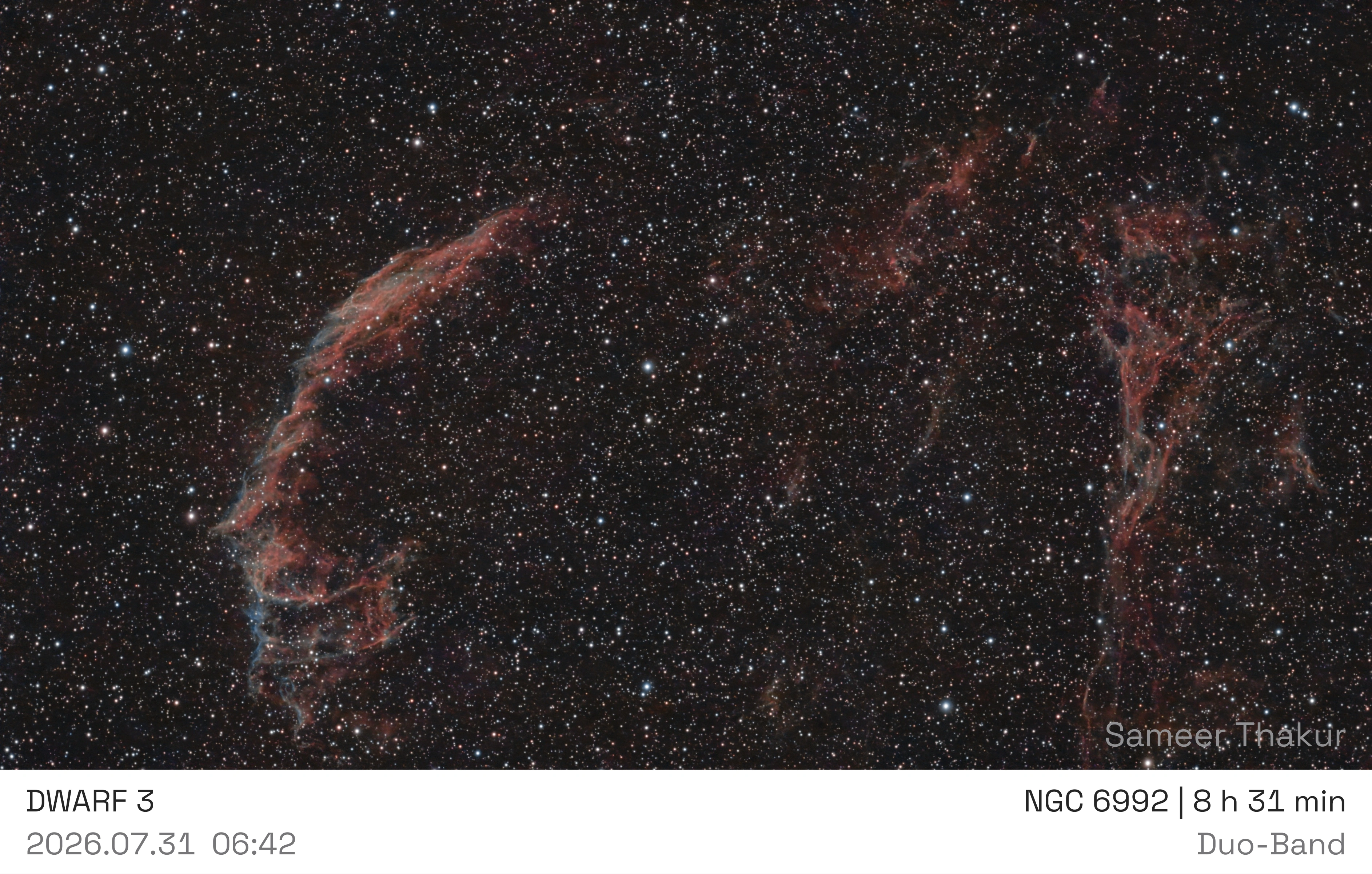 NGC 6992 | Eastern Vail & Pickering's Triangle