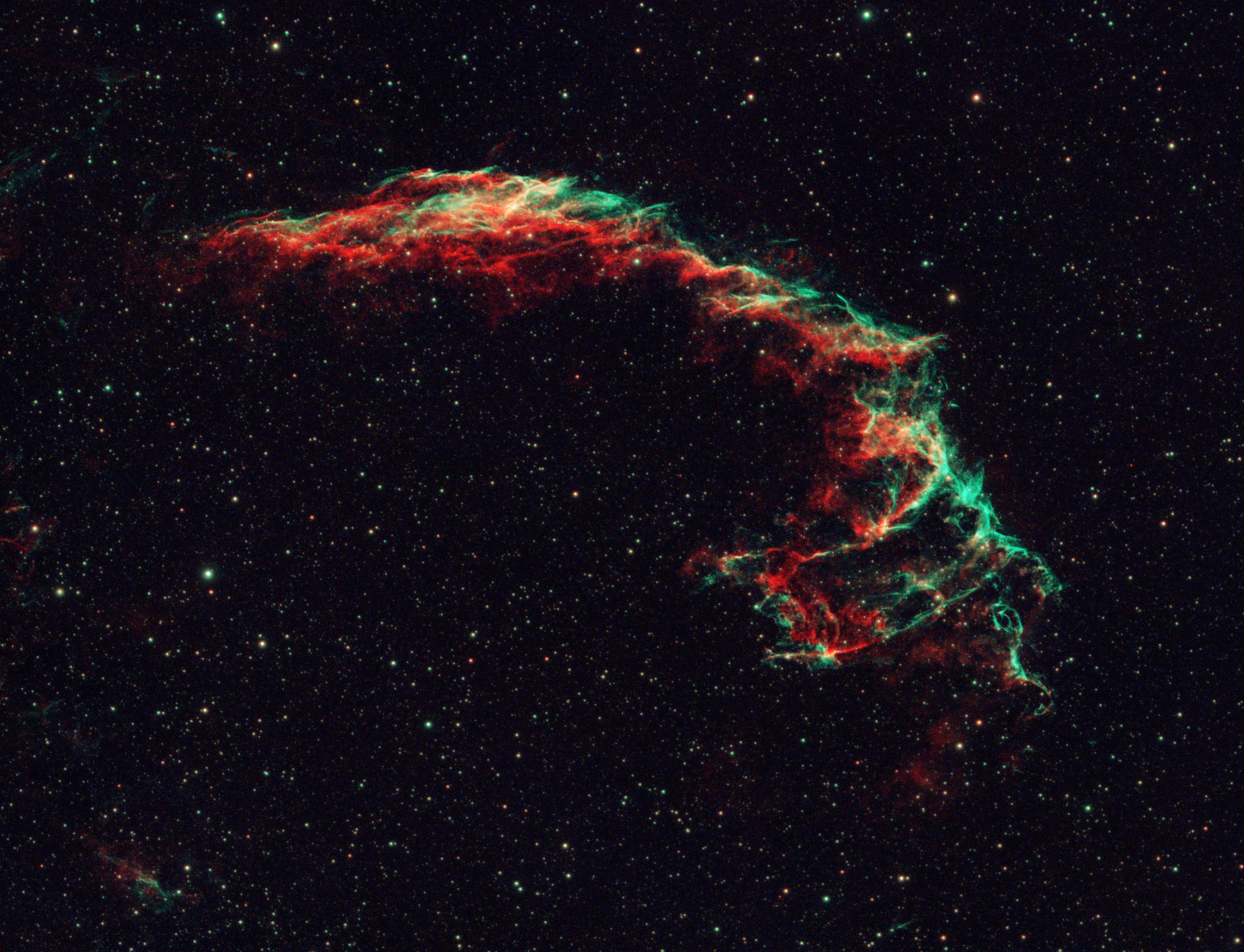 Dwarf Draco NGC6992 East Veil Nebula