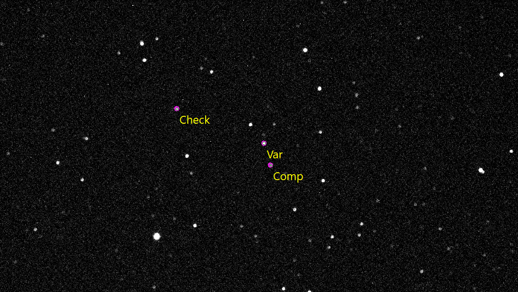DY Pegasi variable star photometry