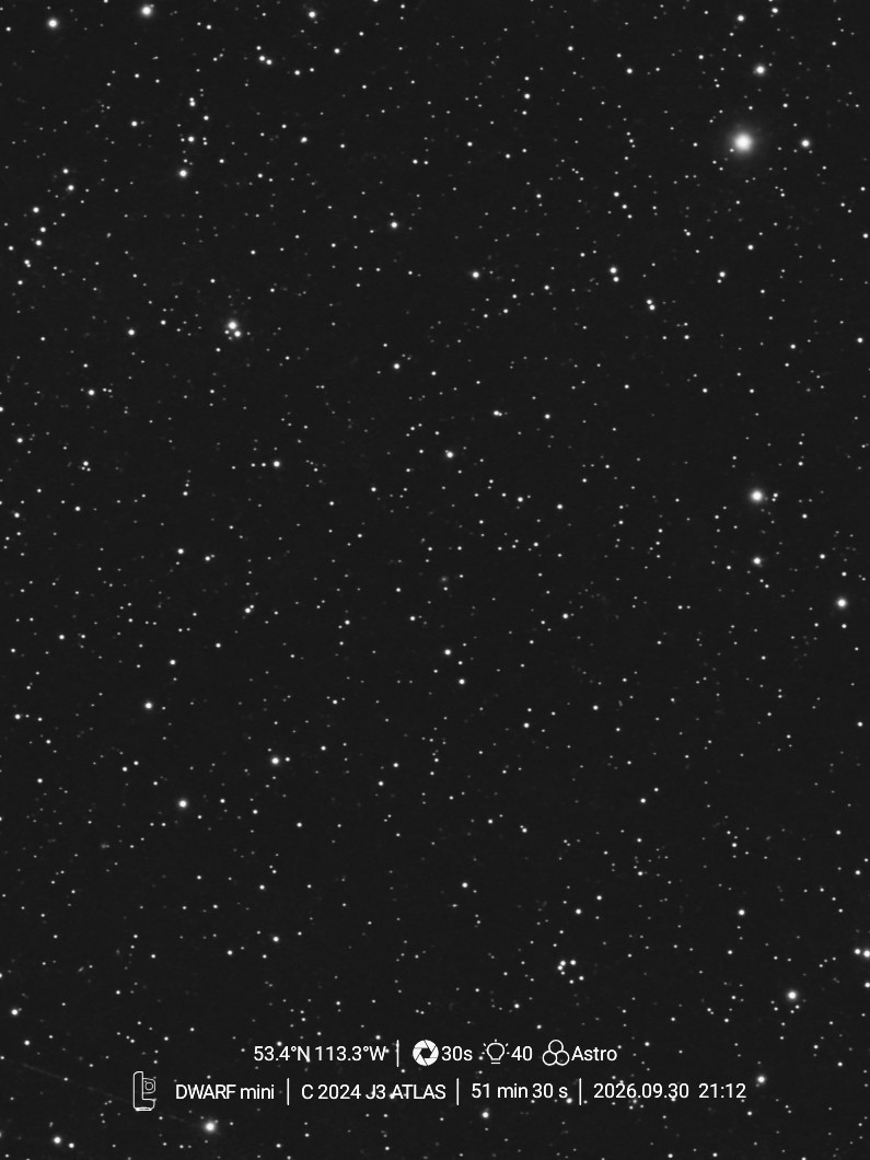 Comet 2024 j3 atlas