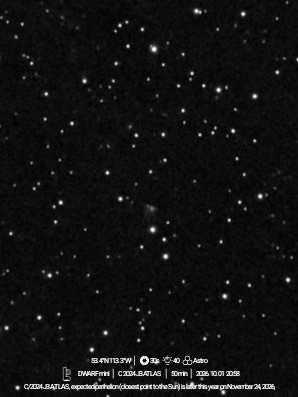 Comet 2024j3 Atlas