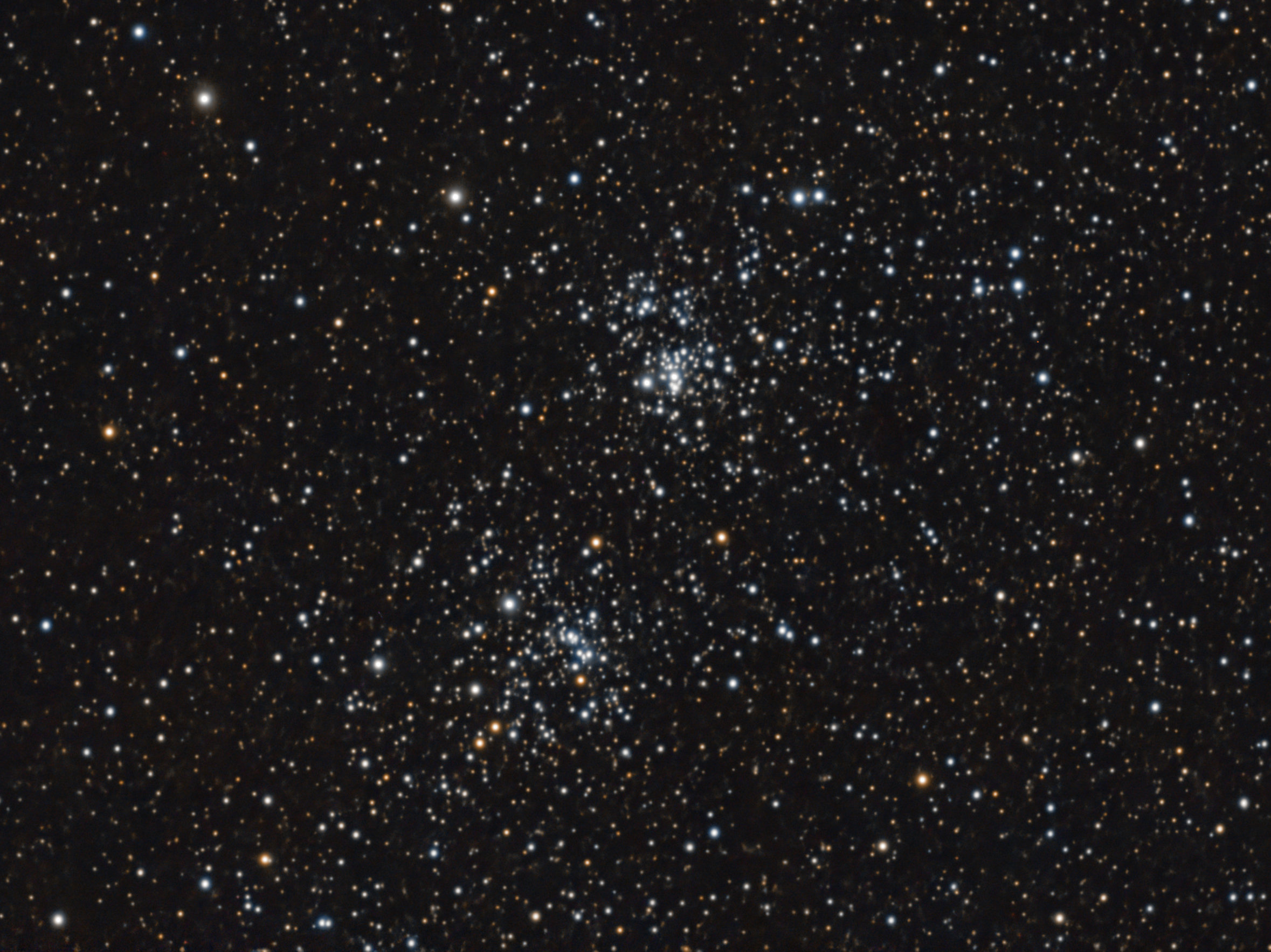 Sternhaufen h und chi im Perseus