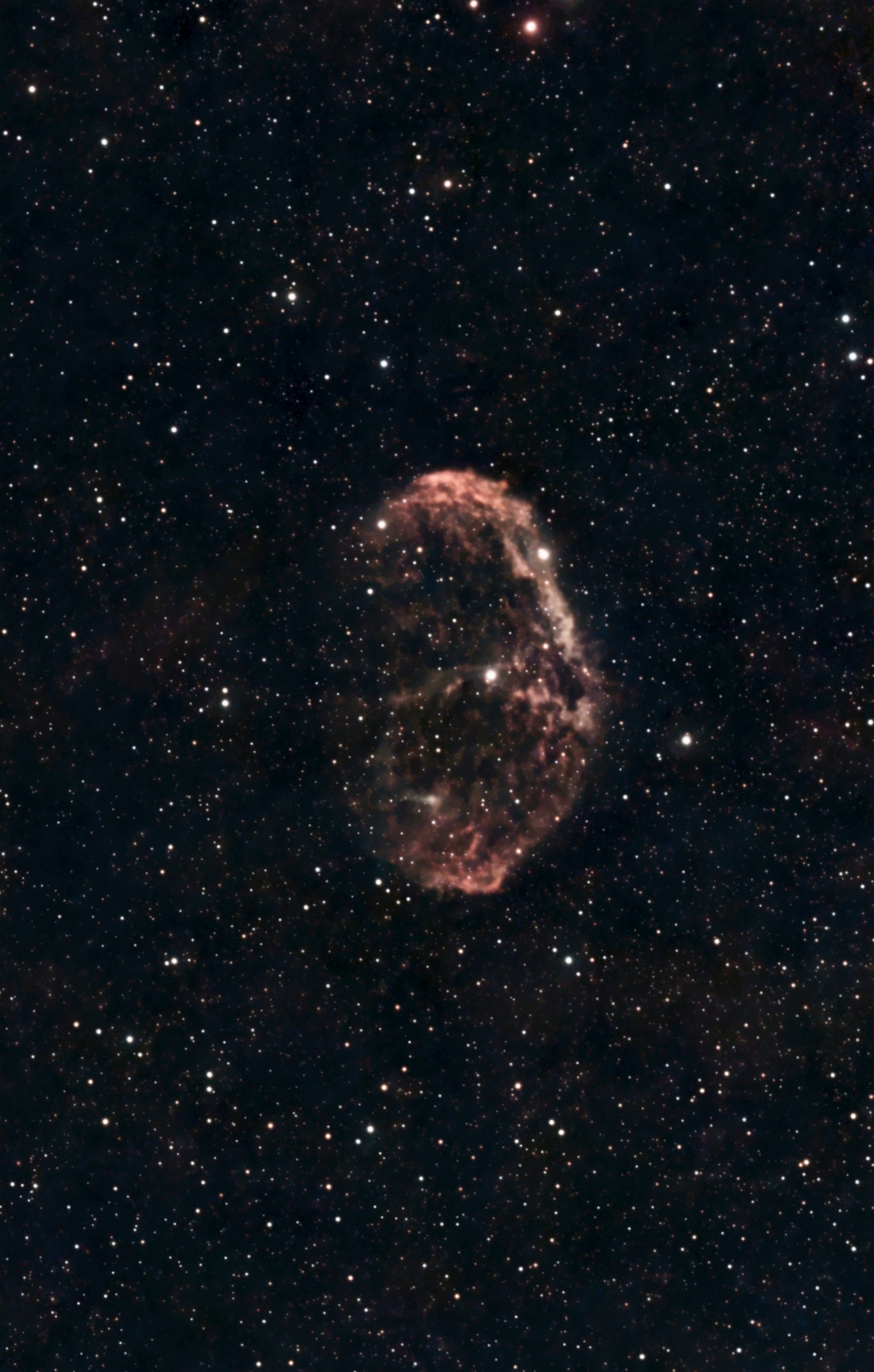 NGC 6888 (C27): туманность Полумесяц