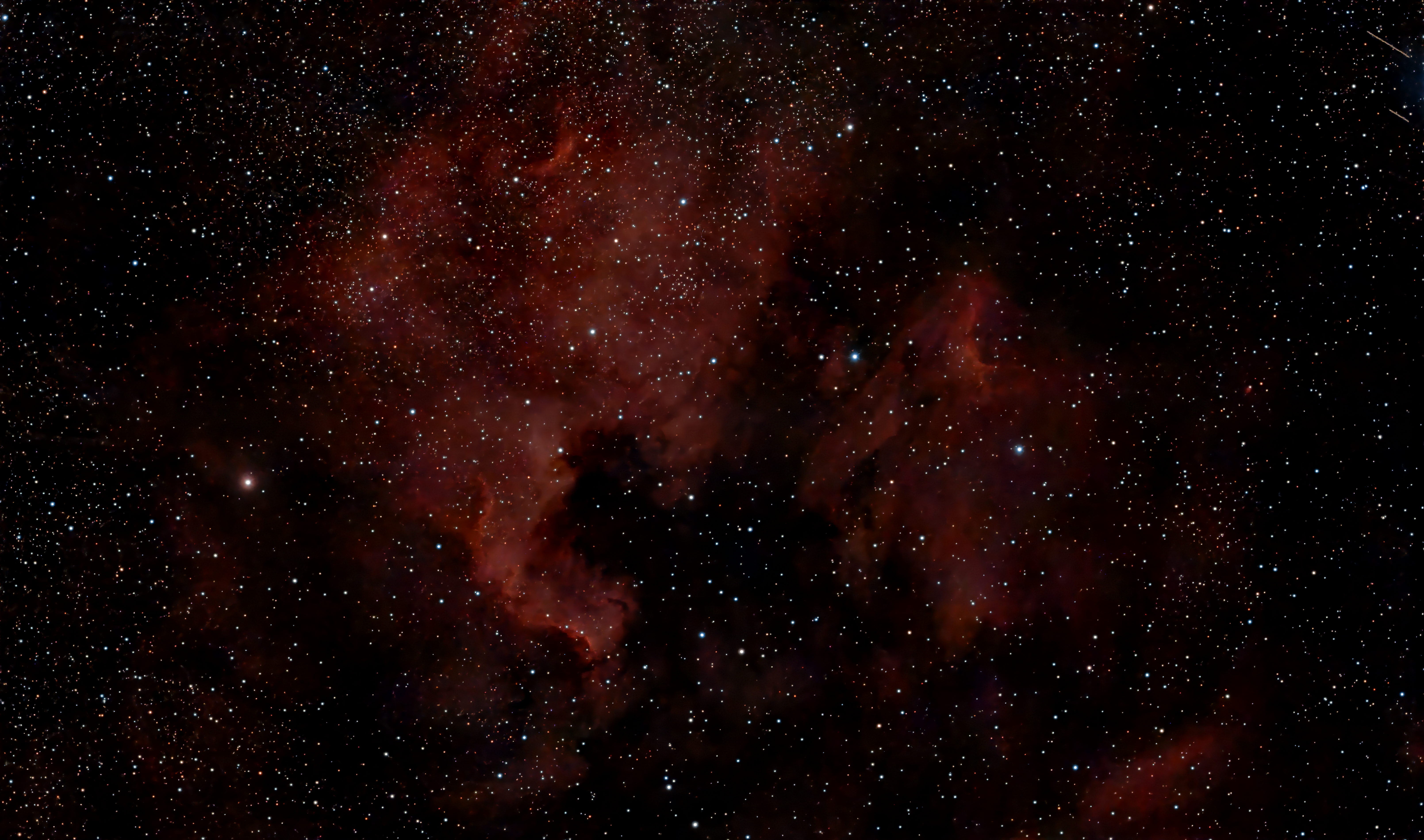 North America & Pelican nebula