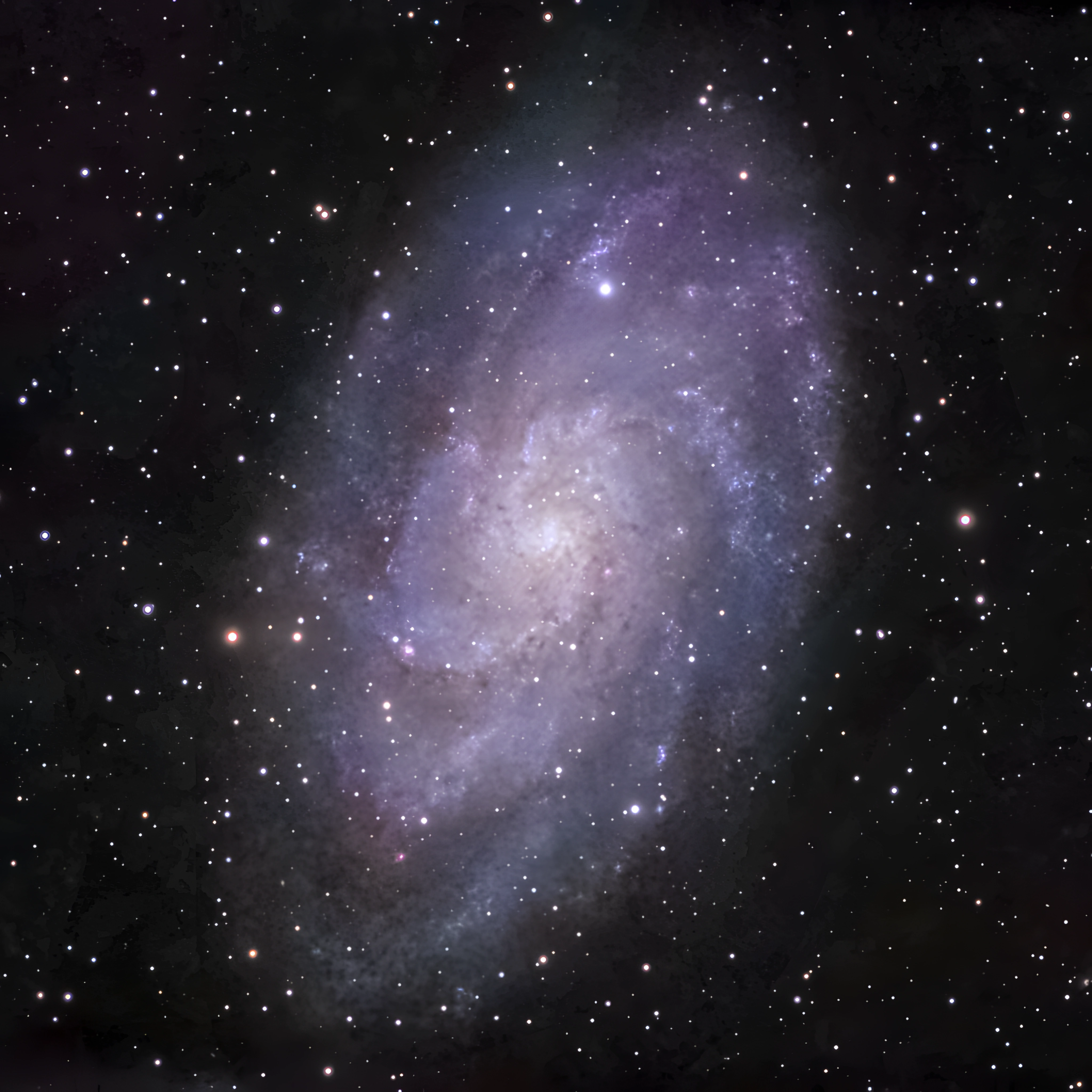My processing of the COSTACK project—M33