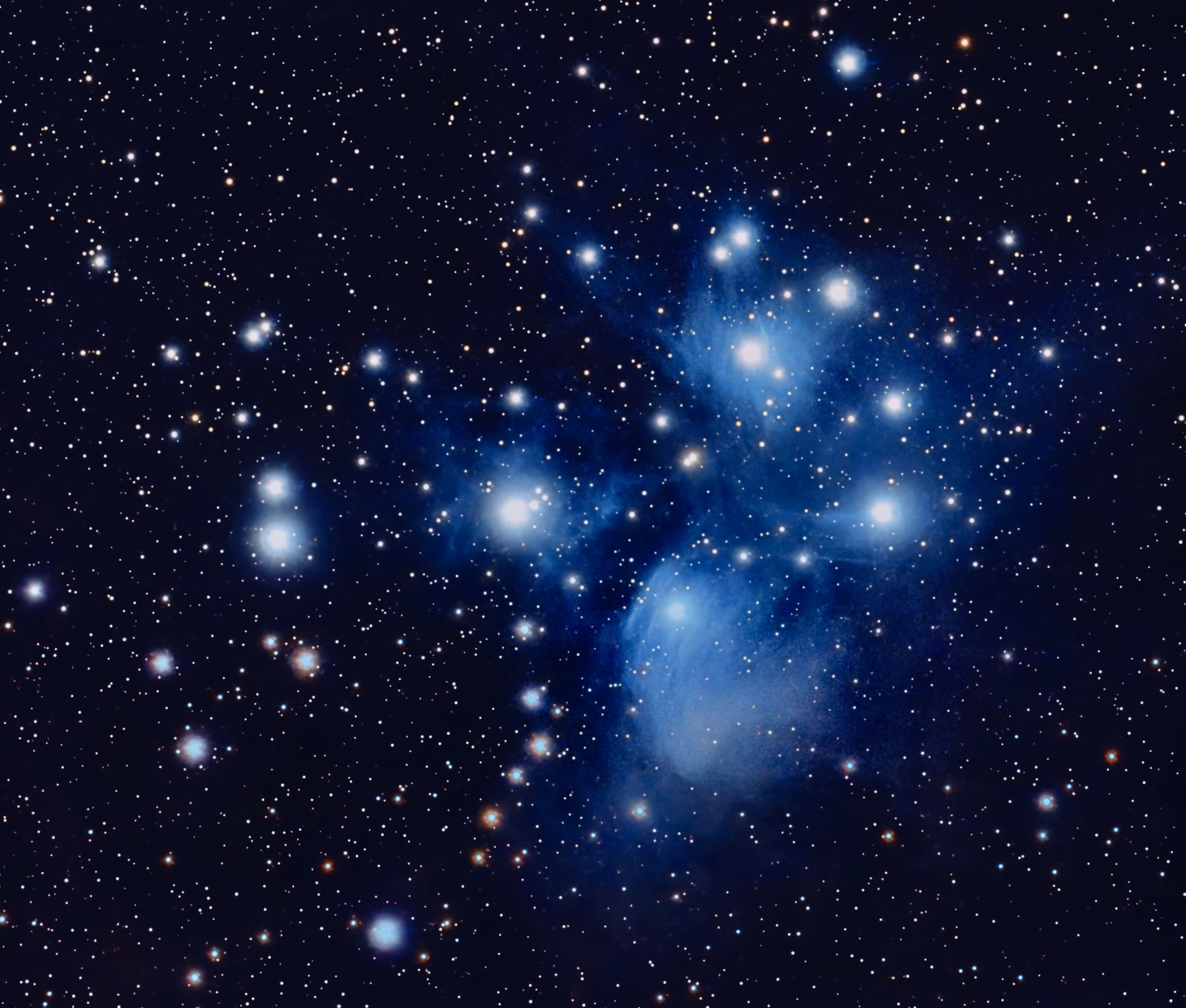 The Pleiades (M45) The Seven Sisters